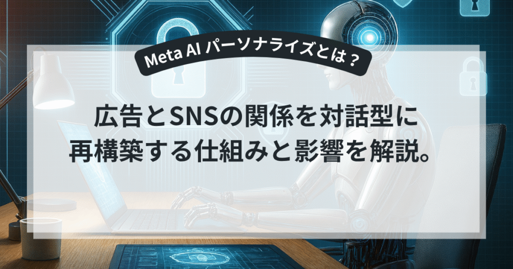 広告とAIが融合したSNS体験のイメージ